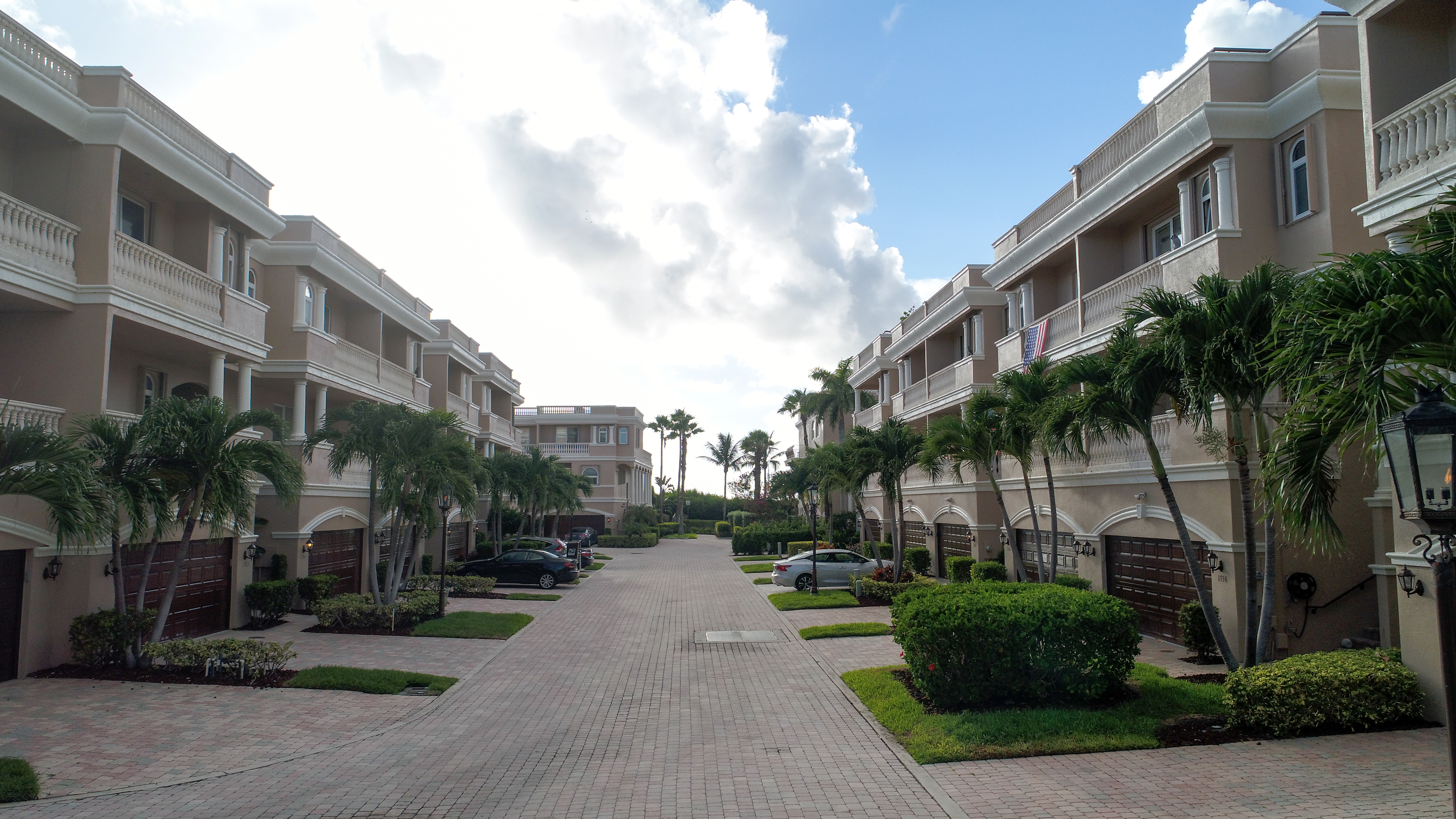 Aerial waterfront property photography South Florida