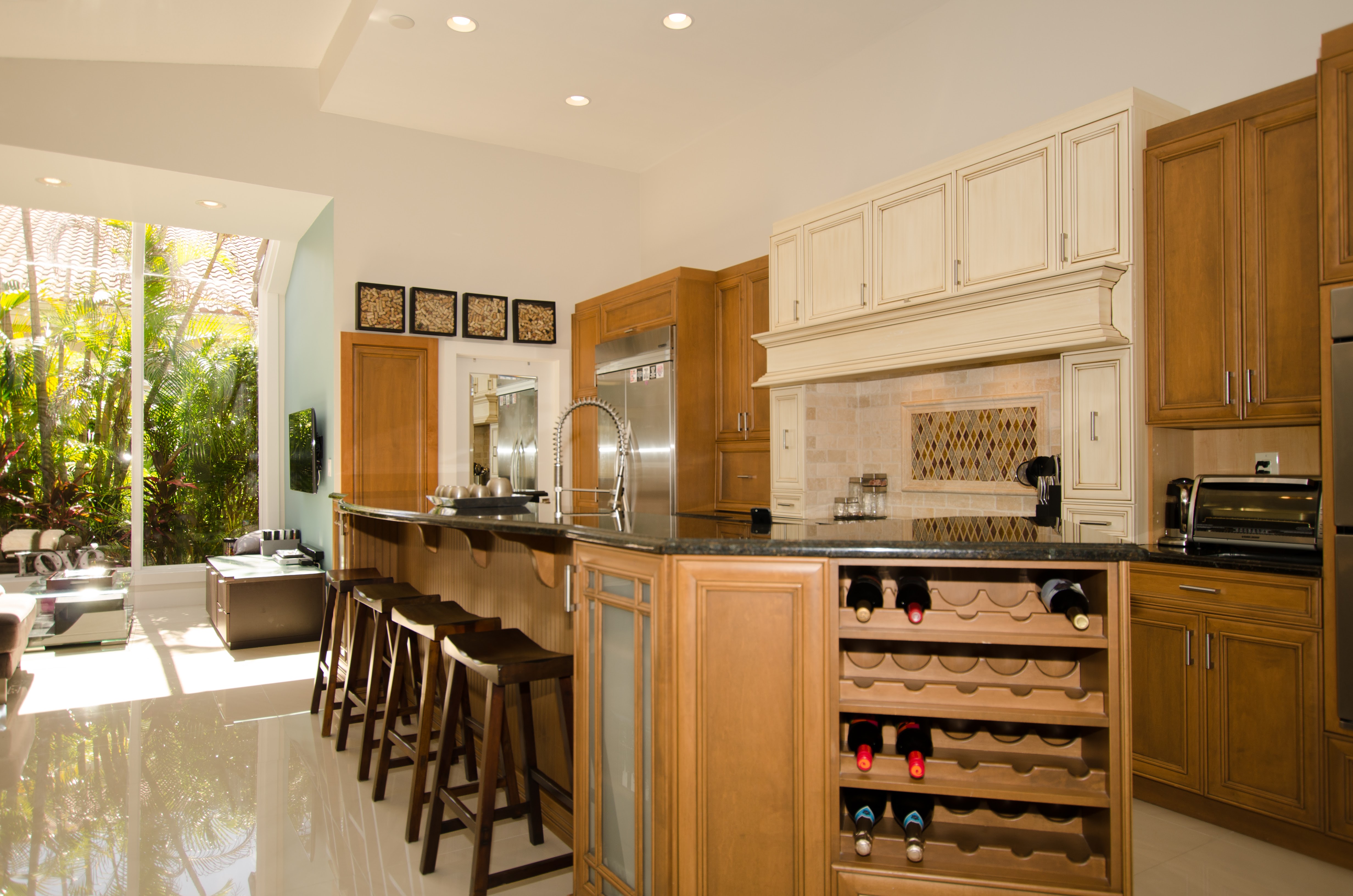 Real estate interior kitchen photography South Florida
