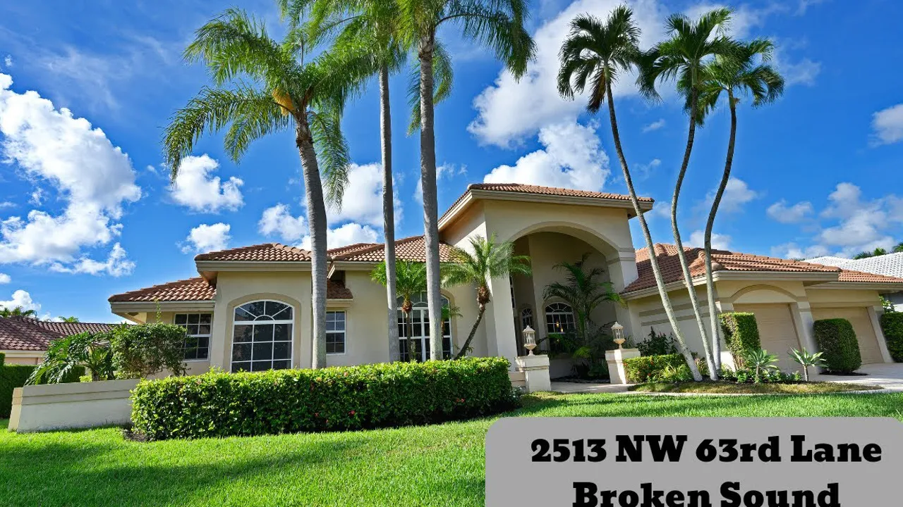 Agent-narrated video tour of 2513 NW 63rd Lane, Broken Sound