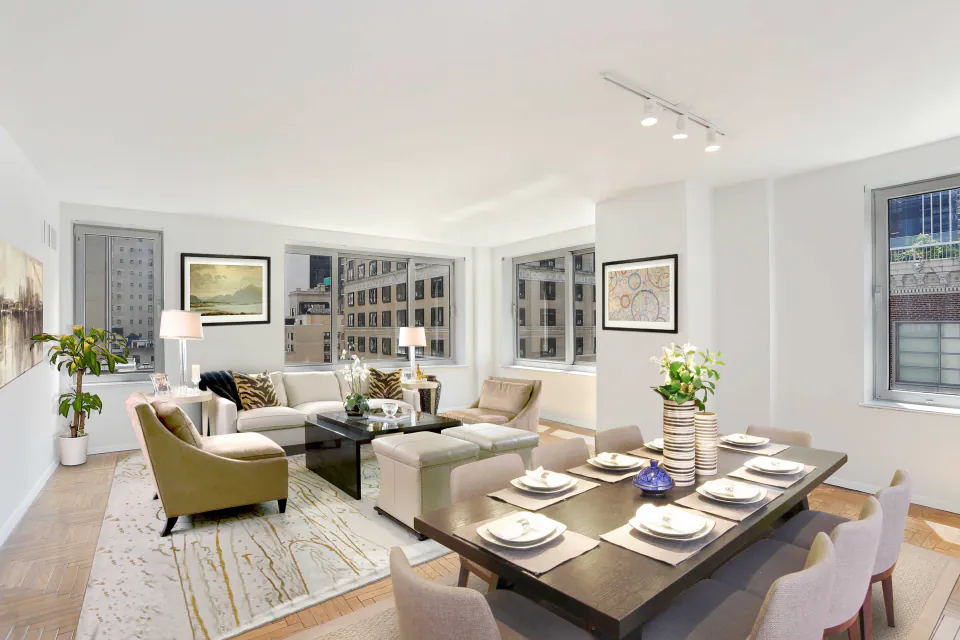 After virtual staging